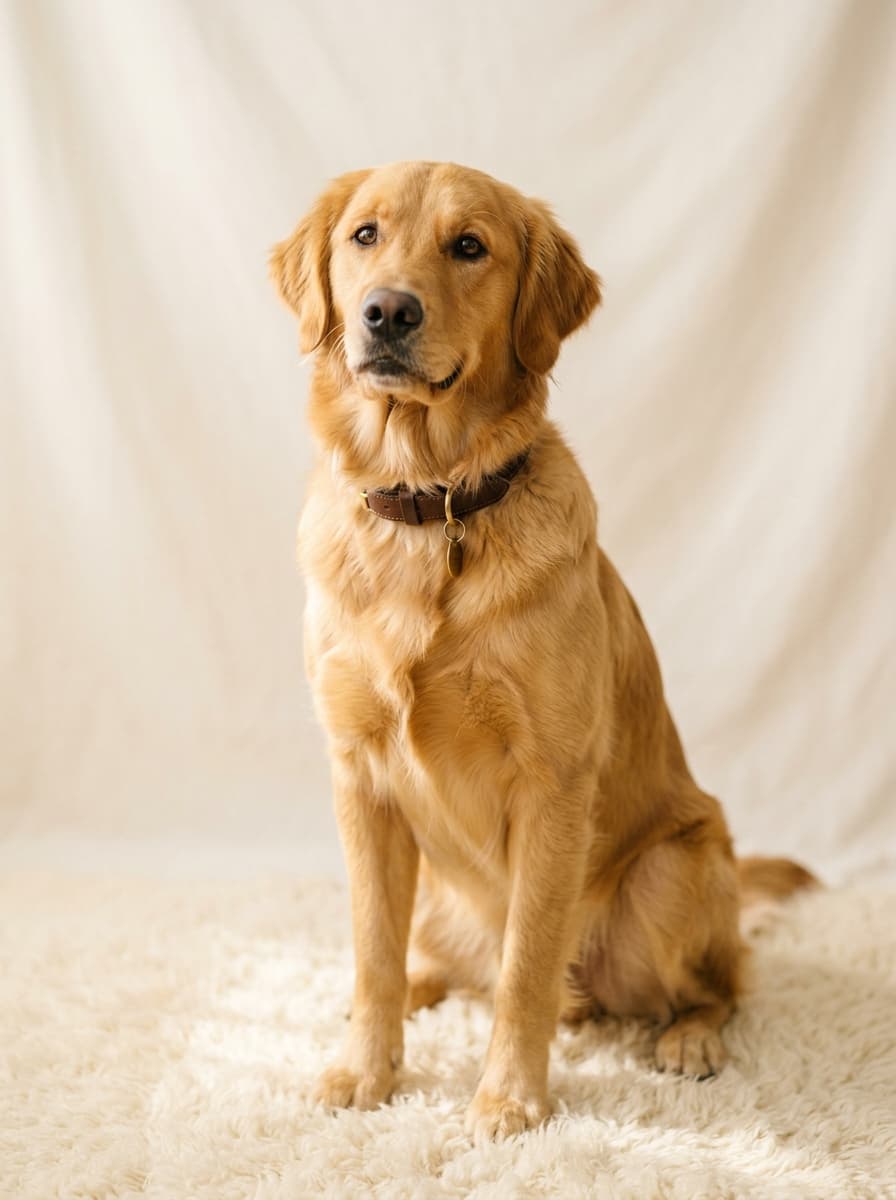 Sample-style dog reference photo visual